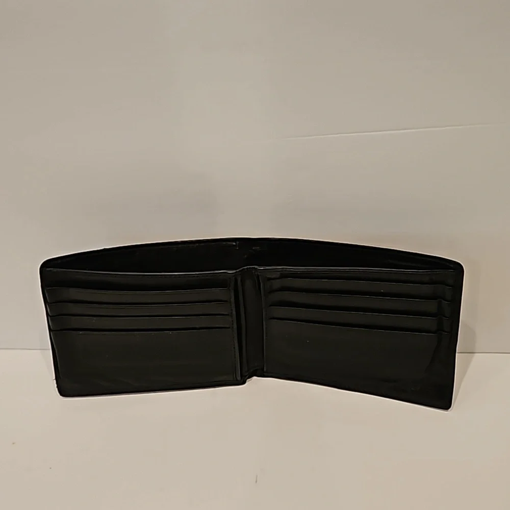 Coach Wallet Leather Bi Fold Classic Traditional Black - Picture 6 of 11